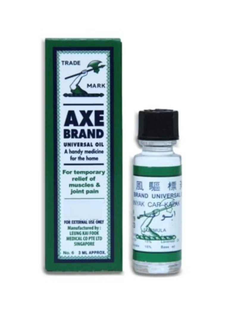 Axe 2Pcs Universal Oil For Temporary Relief Of Muscles & Joint Pain 3ml - Image 2